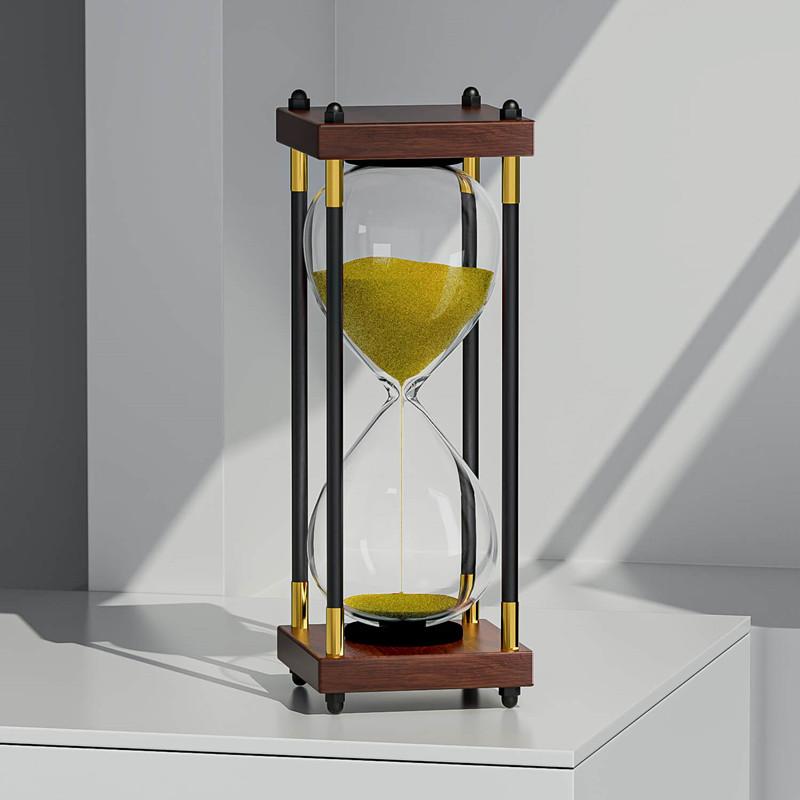 Sand Clock Wood Glass Jars for Sand Art