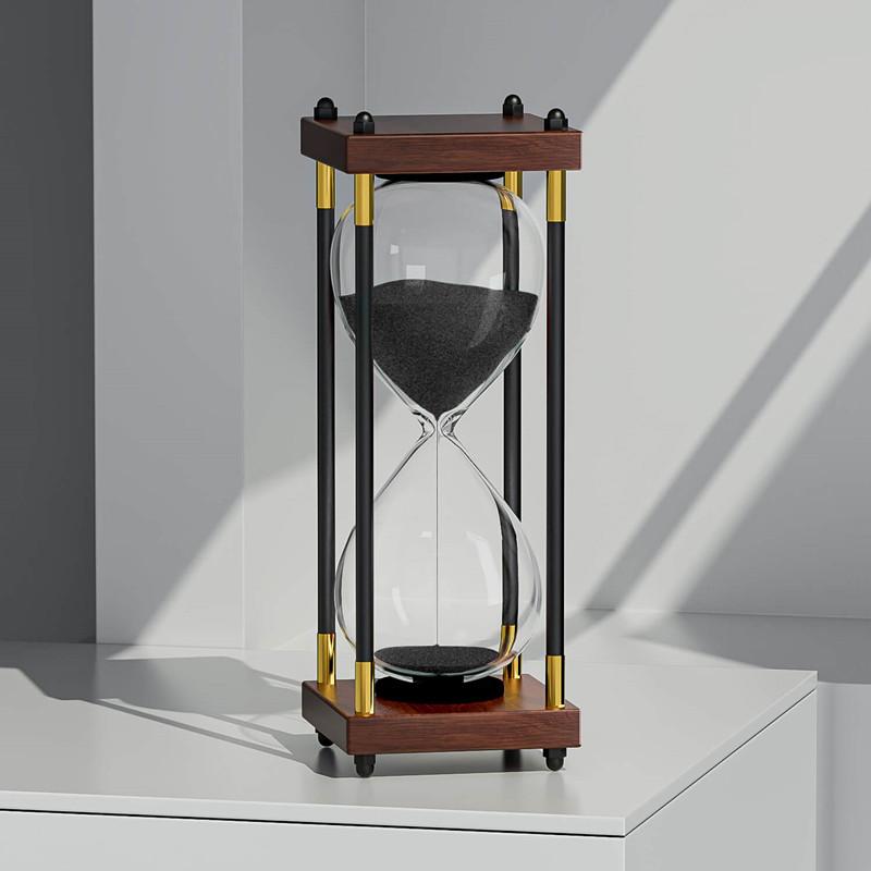 Sand Clock Wood Glass Jars for Sand Art